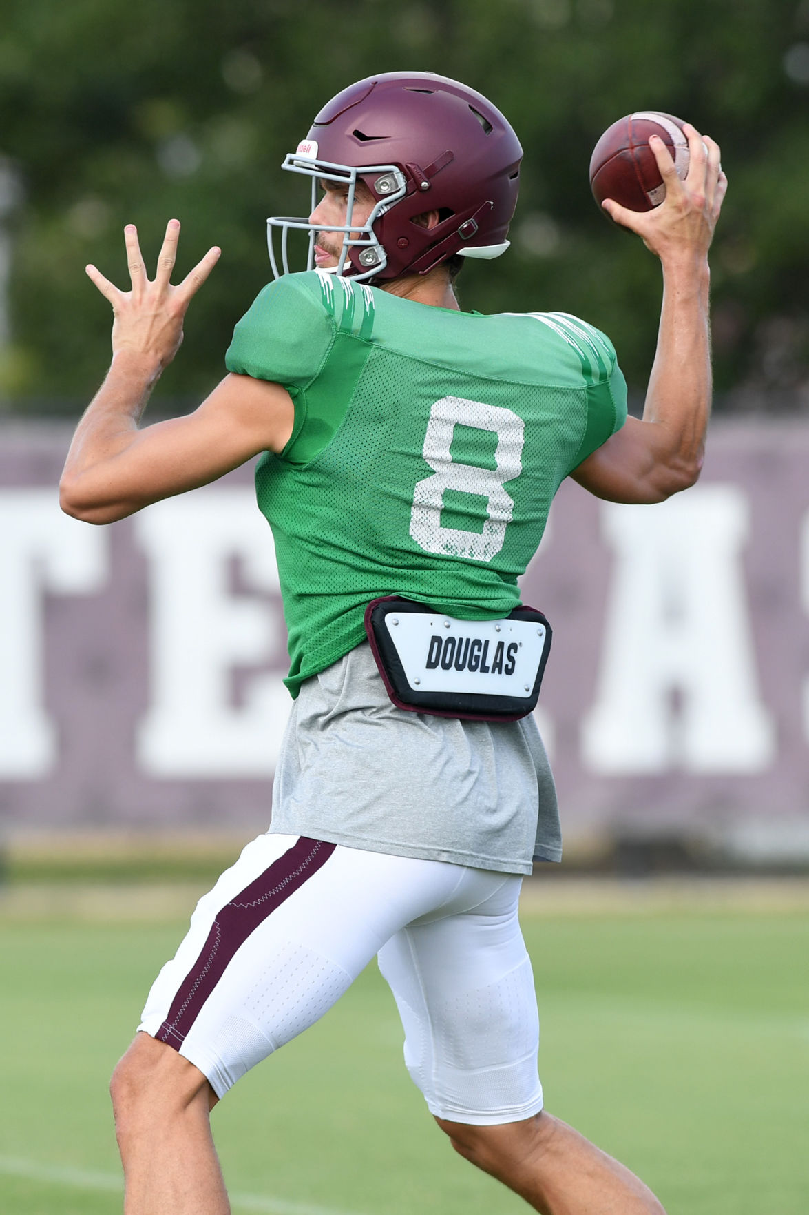 Aggie football practice